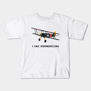 I like aeromodelling Kids T-Shirt